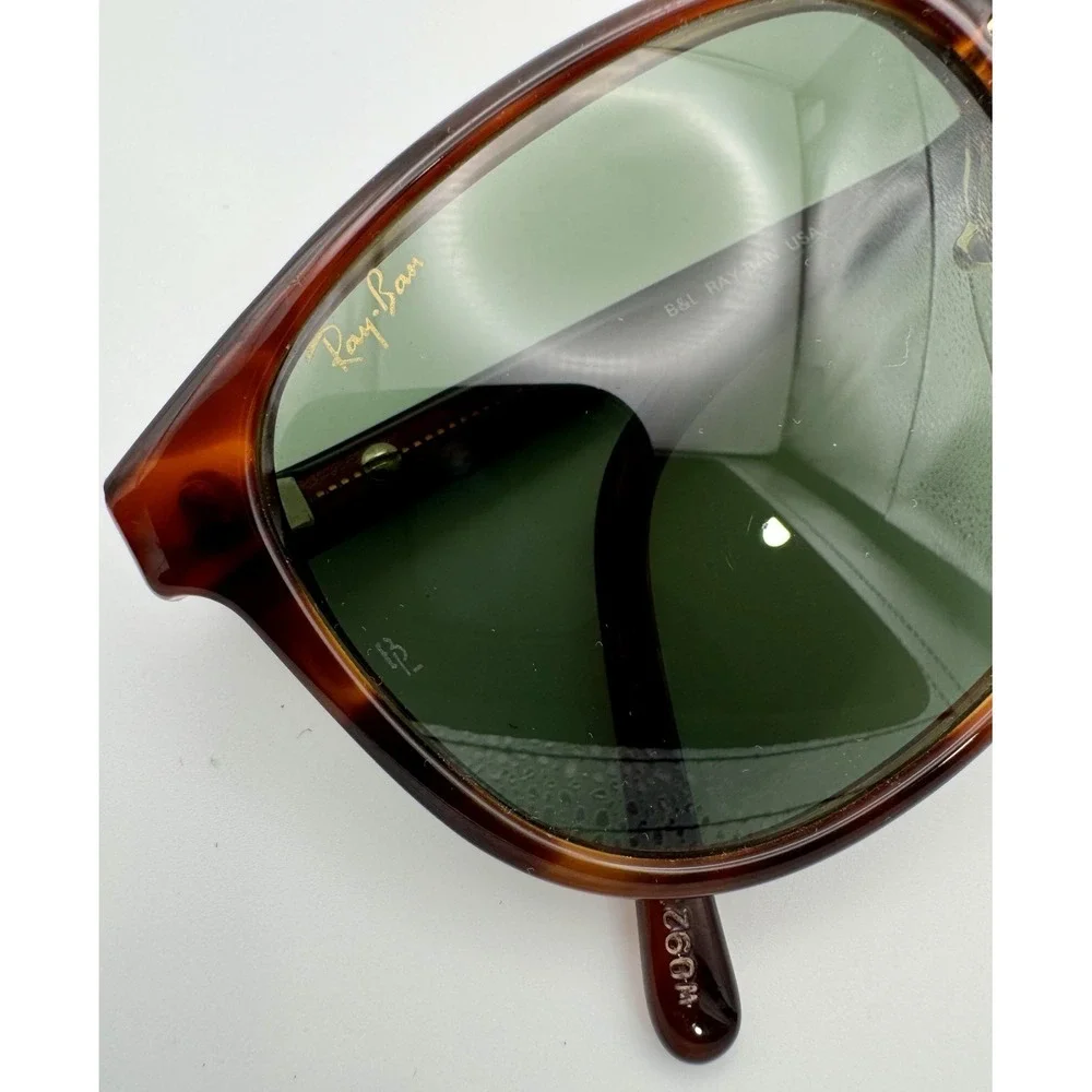 Vintage Ray-Ban Bausch & Lomb W0927 WPAR 52mm Havana Gold Sunglasses USA